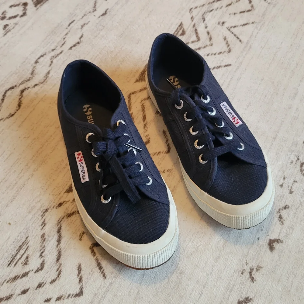 Superga Canvas Sneakers Size 6 - Picture 3 of 10